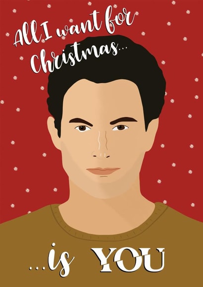 All I Want For Christmas Is You Christmas Card created by Sweetlove Press