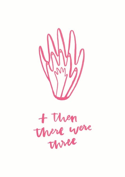 newborn pregnant New Baby Card 4456 created by Bee Davies