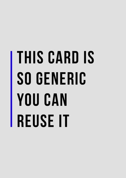 Male Female Birthday Card 11155 created by Man Cards