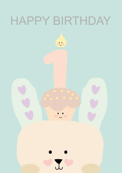 cute animal Birthday Card 11100 created by Yolidoo