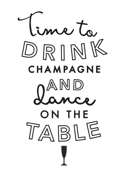 alcohol drink Birthday Card 32100 created by Jodie Gaul & Co