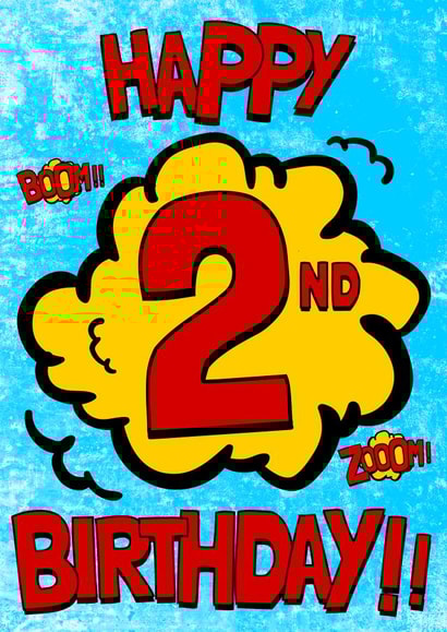 boy him Birthday Card 9931 created by Alex Dato