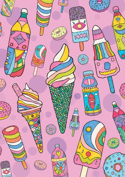 icecream birthday Card 27339 created by Manic Minotaur