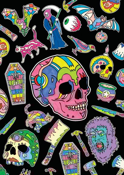 skulls horror Card 27341 created by Manic Minotaur