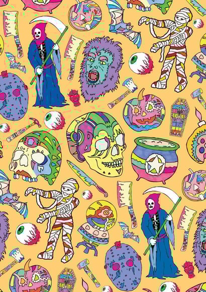 halloween birthday Card 27342 created by Manic Minotaur