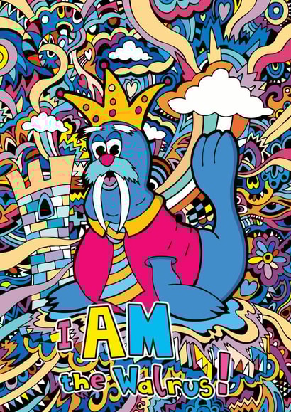 walrus beatles Card 27348 created by Manic Minotaur