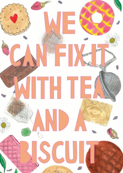 tealover biscuitlover Card 33709 created by Miss Bespoke Papercuts