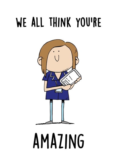 birthday matron Card 29045 created by Sam Williamson