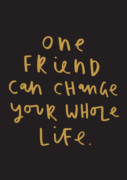 friend friendship Love & Friendship Card 10189 created by Old English Company