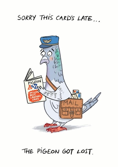 late belated Birthday Card 9532 created by Cardinky