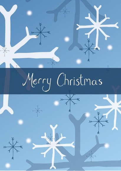 Arty Female Christmas Card 30234 created by West Plum Studio