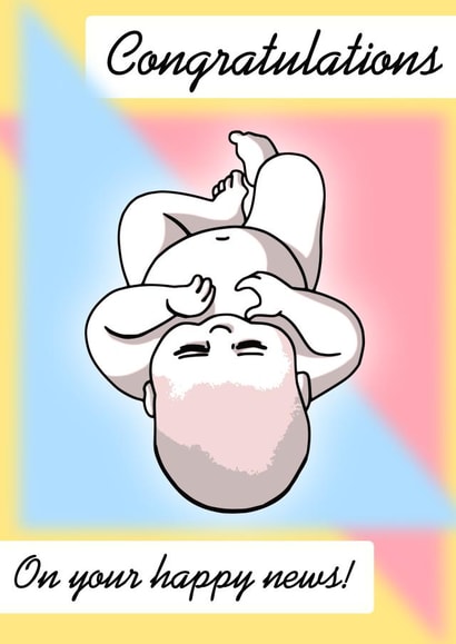 baby announcement Card 25902 created by Jack Knight