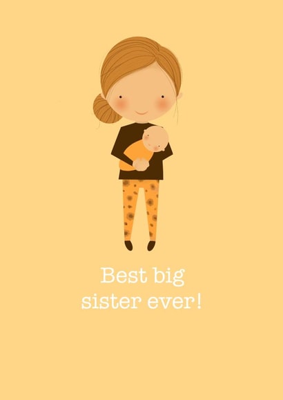 Best big sister ever! created by Bells Scambler