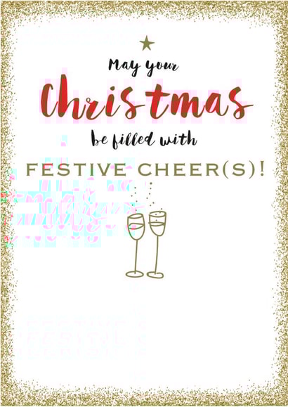 xmas cheers Christmas Card 25657 created by Always Sparkle