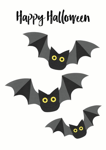 bat halloween Just because Card 32946 created by Chameleon and Co