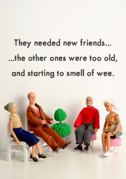 Funny Birthday Cards - Getting Older - Ageing created by Bold & Bright Cards