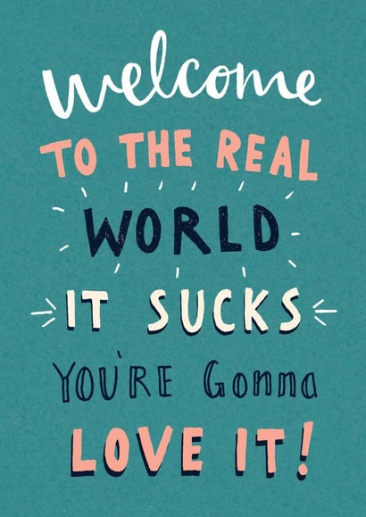 funny humour Graduation Card 2162 created by Charly Clements