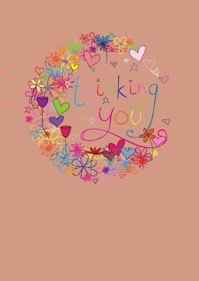 thinkingofyou you Card 33883 created by Hello You