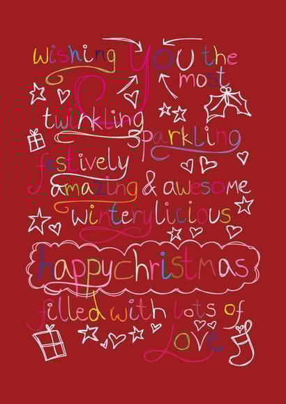 christmas xmas Card 33893 created by Hello You