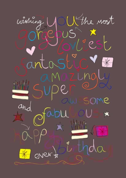 birthday happybirthday Card 33895 created by Hello You