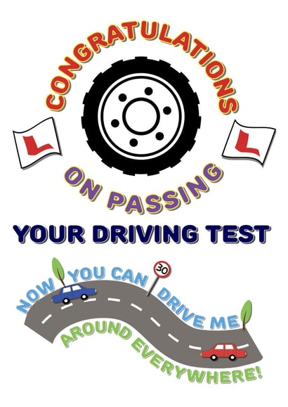 passedyourdrivingtest drivingtest Card 33898 created by Coastal Dreams Creations