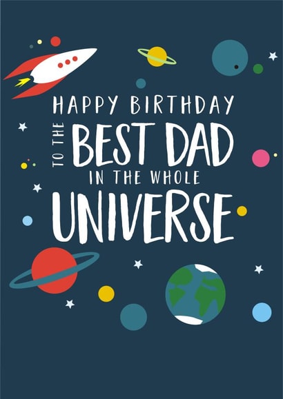 best dad Birthday Card 2574 created by Claire Giles
