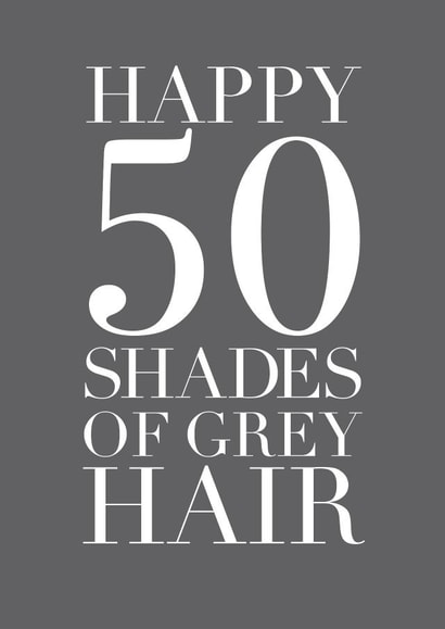 50 shades Birthday Card 1324 created by Faye Brown