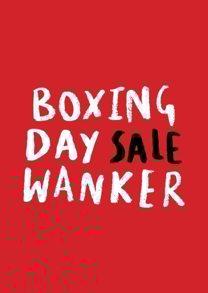 boxing day Card 22211 created by Lauren Goodland