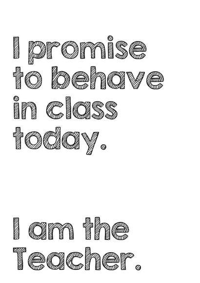 teacher funny Birthday Card 8000 created by Little Stars Prints