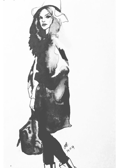 Art Fashion Card 34019 created by Laura Tomasello