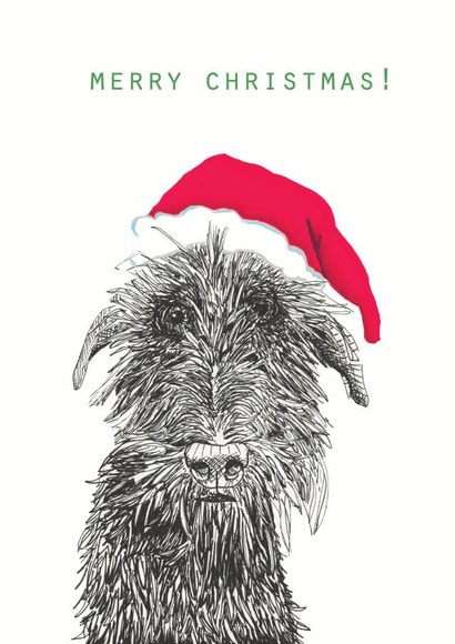 dog christmas Christmas Card 31702 created by Harriet Lowther