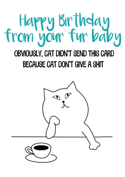 birthday card Card 33084 created by Flamingo Lingo by Jenny