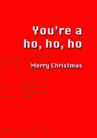 xmas funny Christmas Card 29532 created by Potty Mouth