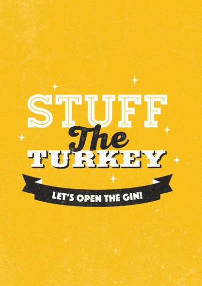 xmas turkey Christmas Card 31649 created by Lovely Cuppa