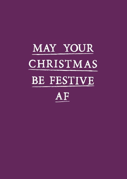 funny humour Christmas Card 3683 created by Zoe Brennan