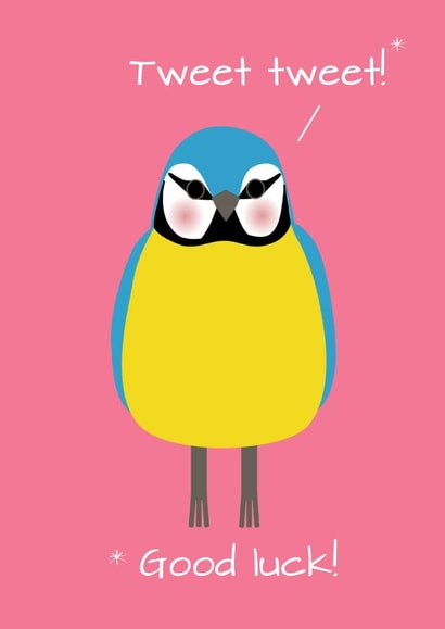 bluetit bird Card 34126 created by DainaCrafts