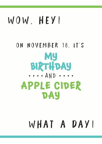 november 18th Card 27313 created by Need A Holiday?