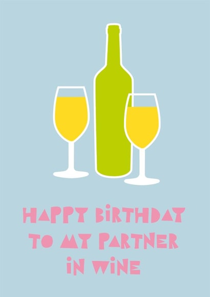 wine friend Birthday Card 11649 created by CD Design