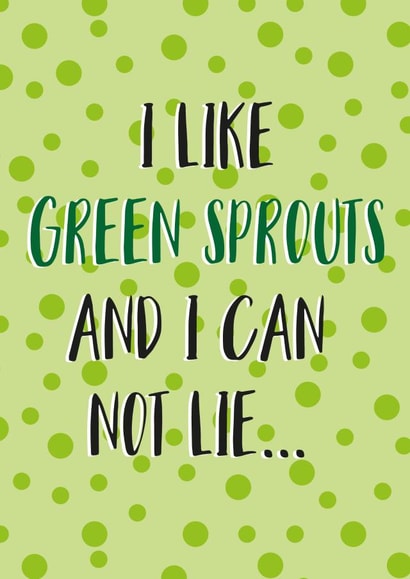 funny sprouts Christmas Card 32523 created by Ink Pudding