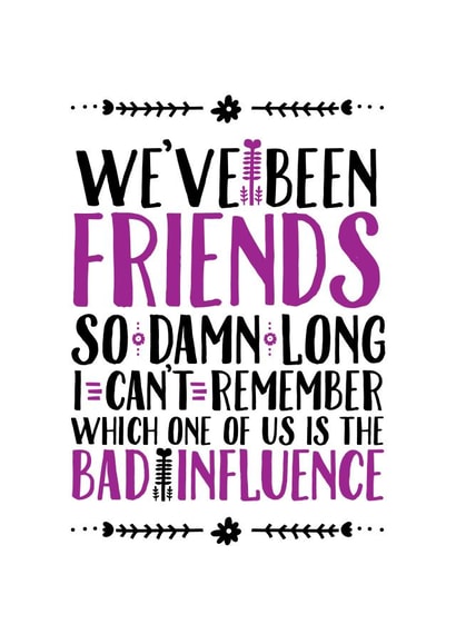 bff sarcastic Birthday Card 4909 created by thunderpeep