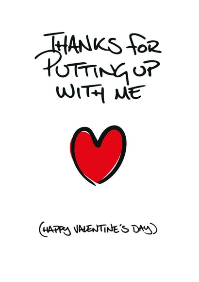 love friendship Valentines Day Card 32291 created by Phil Tessier