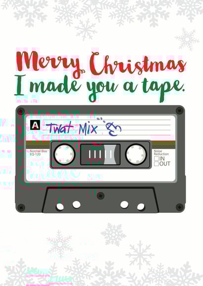 twat merry Christmas Card 9372 created by Kyleigh Orlebar