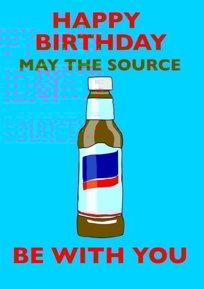 Happy-birthday happy Card 34482 created by Michael Walsh