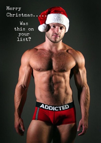 Female Adult Christmas Card 22090 created by Simon Baxendale