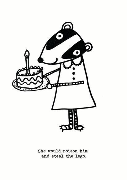 badger cake Card 34616 created by dorothea rogers