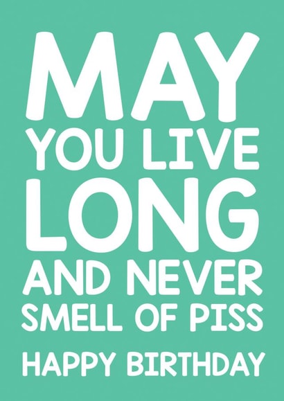 ADULT RUDE Birthday Card 8549 created by Thirty Mussels