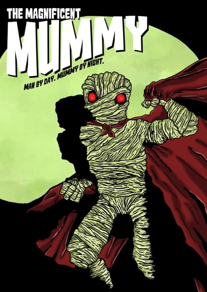 mummy monsters Card 34754 created by Gary Mackean