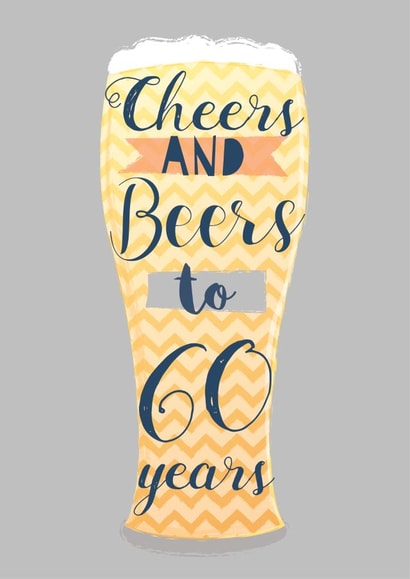 60 Male Birthday Card 10286 created by Paper Yay