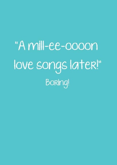 Banter Joke Valentines Day Card 35099 created by Whoopsie