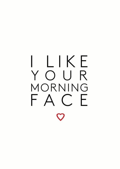 love wife Valentines Day Card 35144 created by Little Print Paper Co